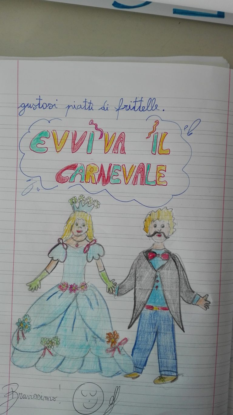 Carnevale In Classe Terza-febbraio-Italiano - Maestra Anita