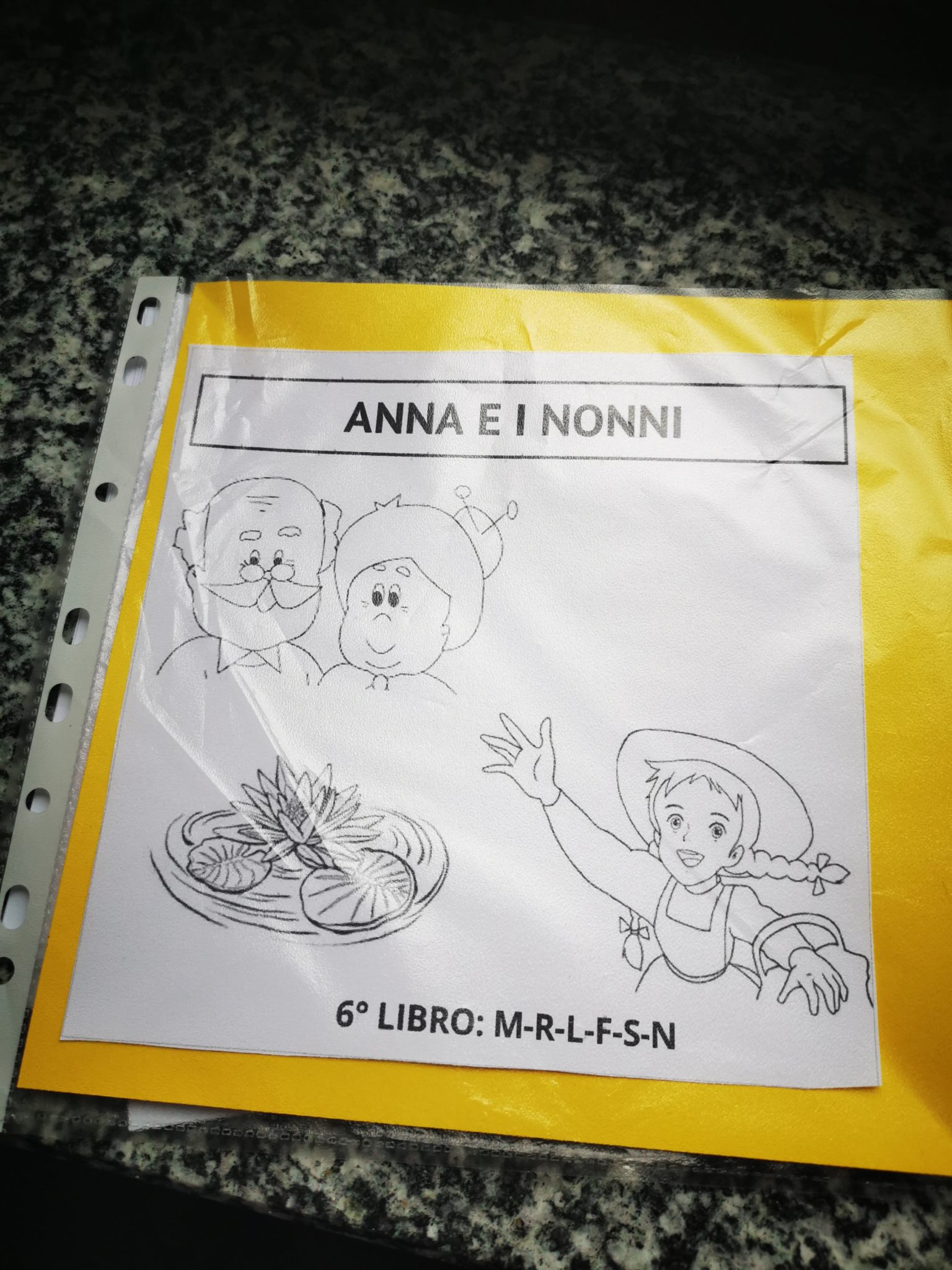 6° LIBRO: M-R-L-F-S-N - Maestra Anita