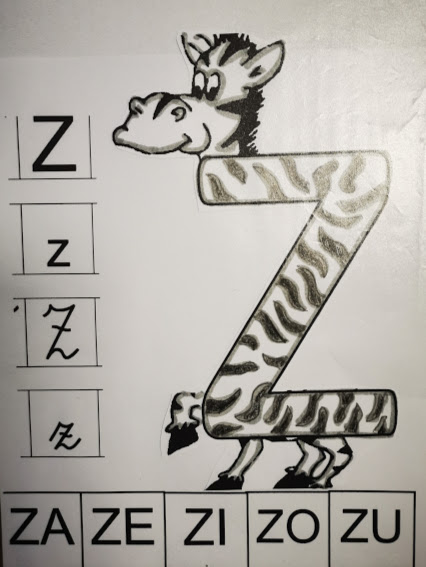 Z Per Alfabetiere Z Di Zebra Maestra Anita